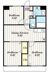 サンハイムノジマA 1階