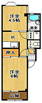 フレッチェセルバンデス 102 ｜ 福島県郡山市富田町字十文字11-1（賃貸マンション2K・1階・34.05㎡） その2