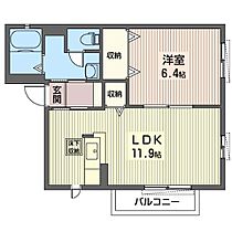 ジョーコ・バンビーニ 00101 ｜ 栃木県塩谷郡高根沢町光陽台４丁目11-8（賃貸アパート1LDK・1階・42.80㎡） その2