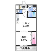 アクティブ・オクダ  ｜ 大阪府東大阪市下小阪５丁目（賃貸マンション1LDK・1階・36.30㎡） その2