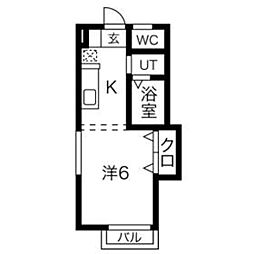 間取図画像 ワンルーム