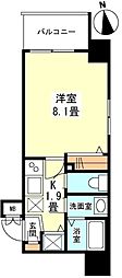 ガーラプレイス新宿御苑 1Kの間取図画像