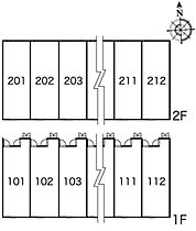 レオパレスフォンティーヌ 208 ｜ 新潟県燕市東太田1552（賃貸アパート1K・2階・28.02㎡） その17