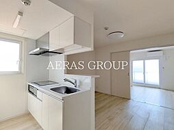 ヴィラ新小岩 2階1LDKのリビング/ダイニング