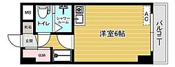 リファレンス浮間 ワンルームの間取図画像