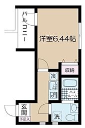 フェリーチェ上井草A 1階1Kの間取り