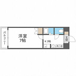 gru 1Kの間取図画像