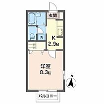 エスポワール長町南 201 ｜ 宮城県仙台市太白区長町南３丁目10-3（賃貸アパート1K・2階・26.20㎡） その2