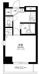 菱和パレス南大塚 1Kの間取図画像