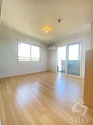 JR阪和線 津久野駅 徒歩8分の賃貸アパート 2階1LDKのリビング/ダイニング