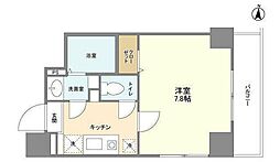 クオーレプロバンス本所 1Kの間取図画像