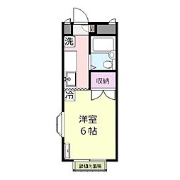 間取図画像 ワンルーム