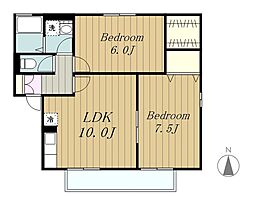 メゾンソレーユB 1階