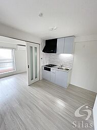 双輪建物第八コーポ 3階1DKのリビング/ダイニング