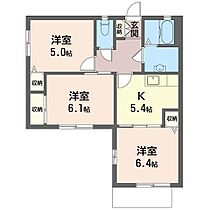 フェリシア 00101 ｜ 神奈川県大和市深見502-9（賃貸アパート3K・1階・57.50㎡） その2