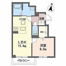 マリソルエム 0103 ｜ 滋賀県長浜市新庄中町91-5（賃貸マンション1LDK・1階・44.77㎡） その2