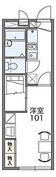 レオパレスMACHIYA(29119) 1階1Kの間取り