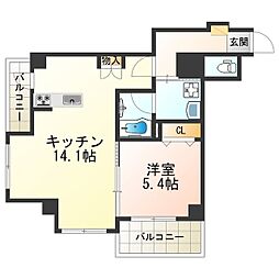 ブエナビスタ長居 6階/-