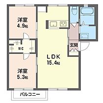 サンハイムヒロ 00203 ｜ 神奈川県厚木市妻田北３丁目17-9（賃貸アパート2LDK・2階・54.00㎡） その2