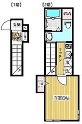CITRON 1Kの間取図画像