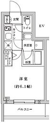 Risingplace登戸 1Kの間取図画像