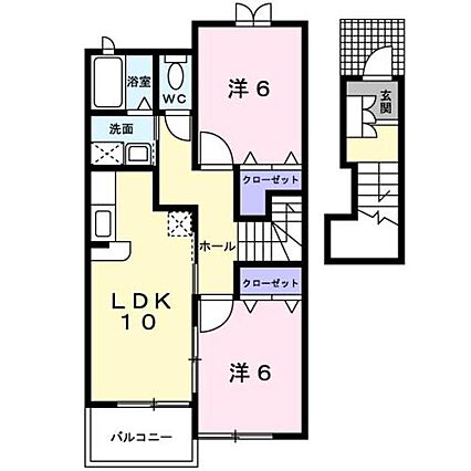 メリーハウスB_間取り_0