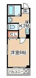 間取図画像 1K