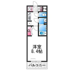 間取図画像 1K