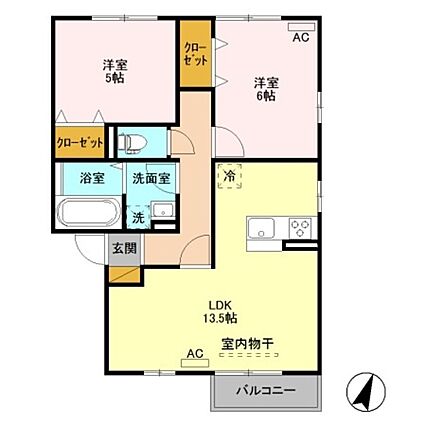 リュージュ A_間取り_0