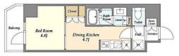 GRANPASEO清澄白河2 1DKの間取図画像