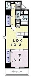 ラコルタ南浦和Sta. 1LDKの間取図画像
