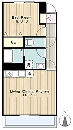 ソレアード(妻田北) 1階/-