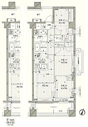 COSMOSREID西馬込 3LDKの間取図画像