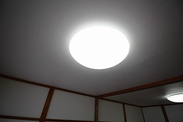 画像24:居室の照明はシーリングライト2基あります