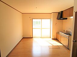 ウィステリアＢ棟 2階3DKのリビング/ダイニング