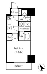 Ｄｏｒｍｏｕｓｅ　Ｆｉｎｅ 302 3階1Kの間取り