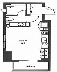ステイシス町屋 ワンルームの間取図画像