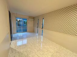 テラス丘の上 B 1階1LDKのリビング/ダイニング