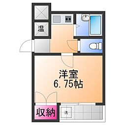 ロイヤル蔵前 1Kの間取図画像