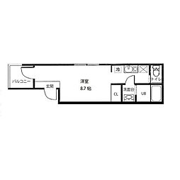 間取図画像 ワンルーム