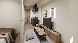 デュオメゾン渋谷松濤 4階1DKのリビング/ダイニング