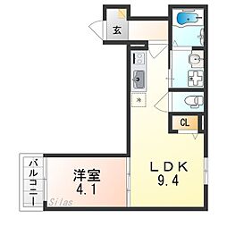 Osaka Metro四つ橋線 花園町駅 徒歩6分 3階/-