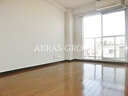 白樺マンション 5階ワンルームのリビング/ダイニング