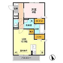 ハイツ943　B  ｜ 新潟県上越市下源入357-1（賃貸アパート1LDK・3階・50.34㎡） その2