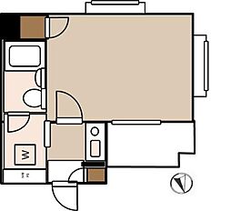 ワコーレ上板橋 1Kの間取図画像