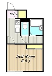 レオネクストクレイン（51931） 1階1Kの間取り
