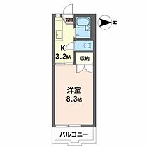 カーム・クウォーターＡ 206 ｜ 宮城県仙台市青葉区上杉４丁目6-44（賃貸アパート1K・2階・24.00㎡） その2