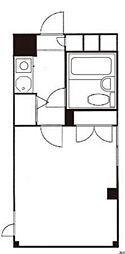 クレッシェントSI-1 1Kの間取図画像