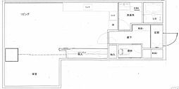 ワイズビルディング 1LDKの間取図画像