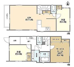 Kolet片倉09 1階2SLDKの間取り